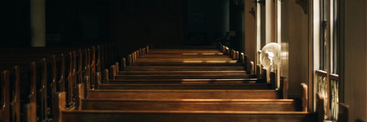 Inside a chapel of rest